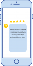 Отзыв от клиента, полученный на Яндекс